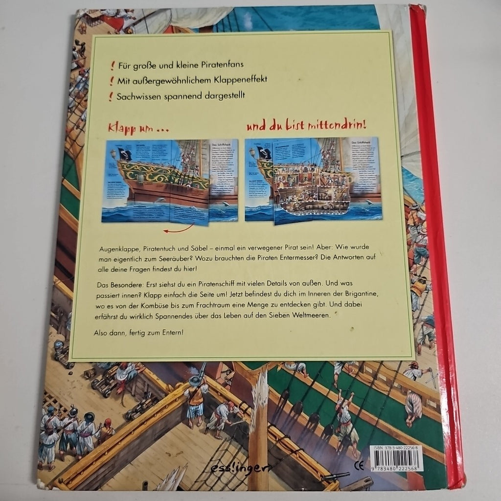 EB899 Bei den Piraten. Umklappen und Entdecken von Peter Denni1