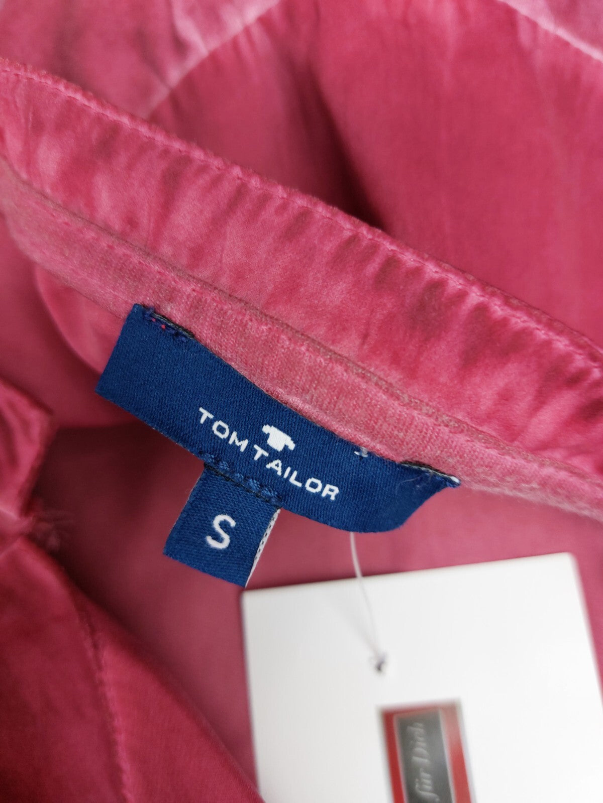 EK4978 Damen Bluse von Tom Tailor, granatapfelrot, Gr. S7