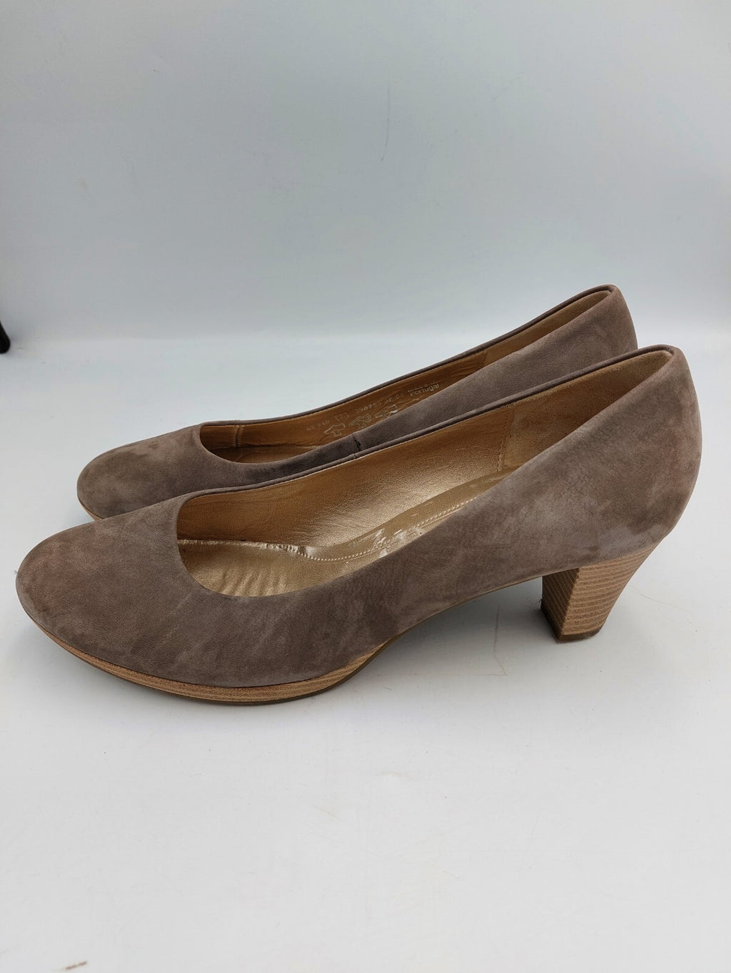 ES0449 Damen Pumps von Gabor, beigegrau, Gr. 7 (EU 40,5)3