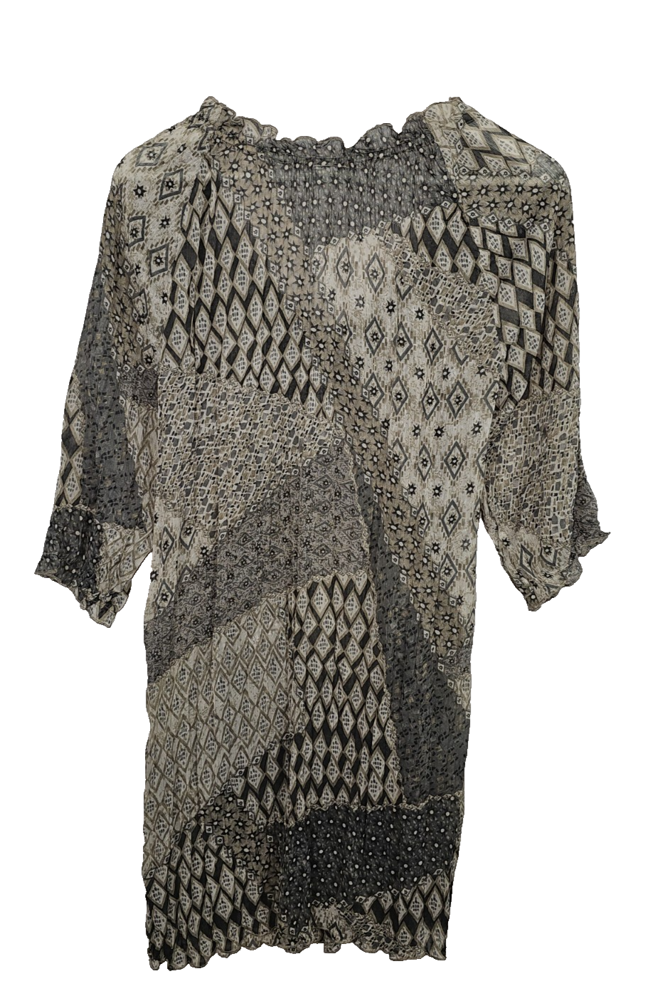 EK0950 Damen Kleid von Streetone, Grau, Gr. 384