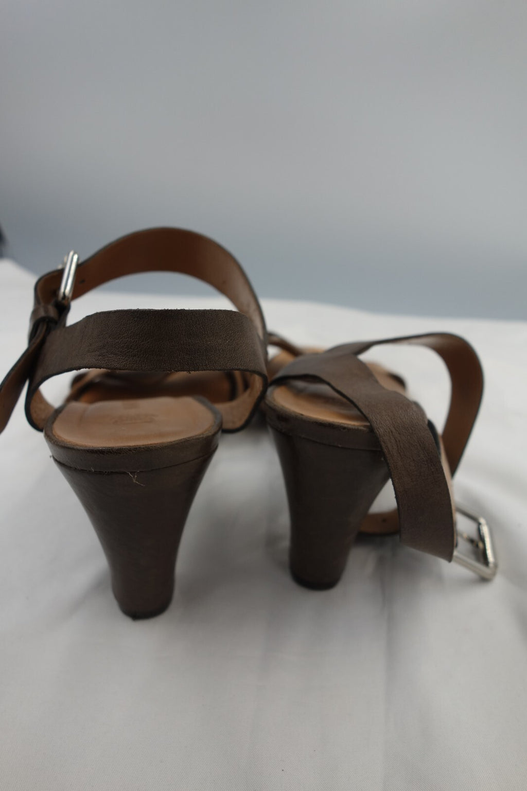 ES0250 Damen Sandalen von Navy Boot, braun, Gr. 372