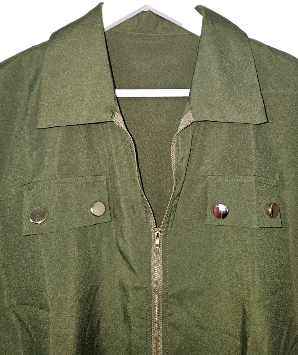 EK10968 Damen Bluse, grün, Gr.L1