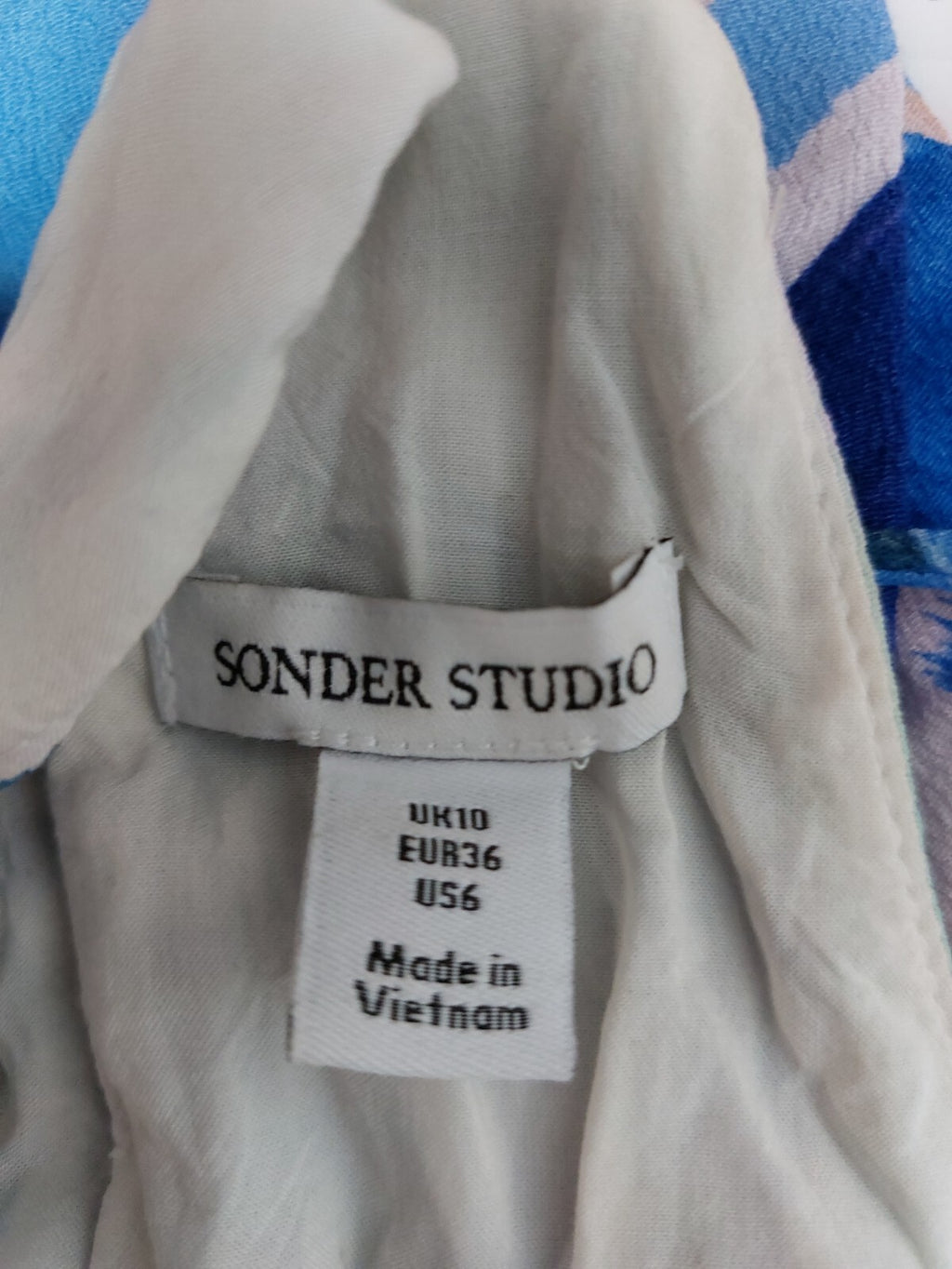 EK0398 Damen Bluse von Sonder Studio, mehrfarbig, Gr.365