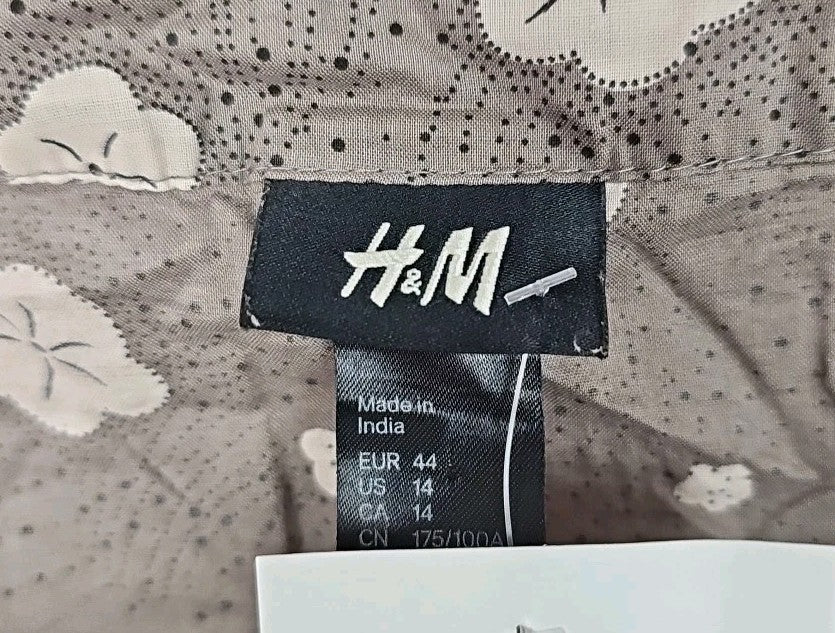 EK2250 Damen T-Shirt H&M Gr.44 Braun1