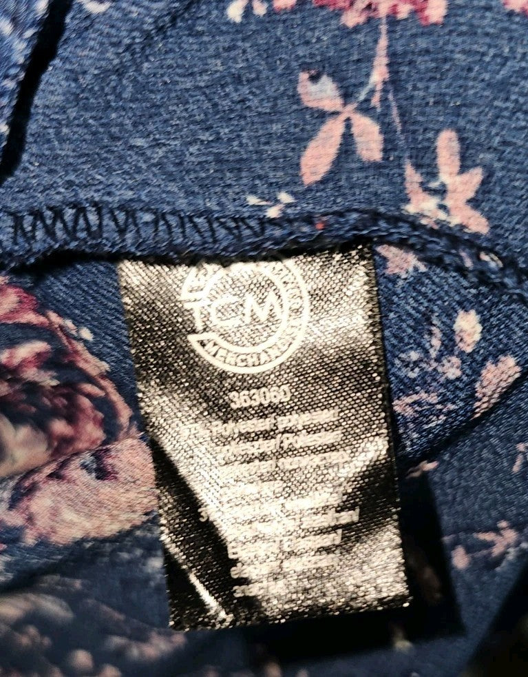 EK9032 Damen Bluse von Tchibo, Dunkelblau, Gr. 443