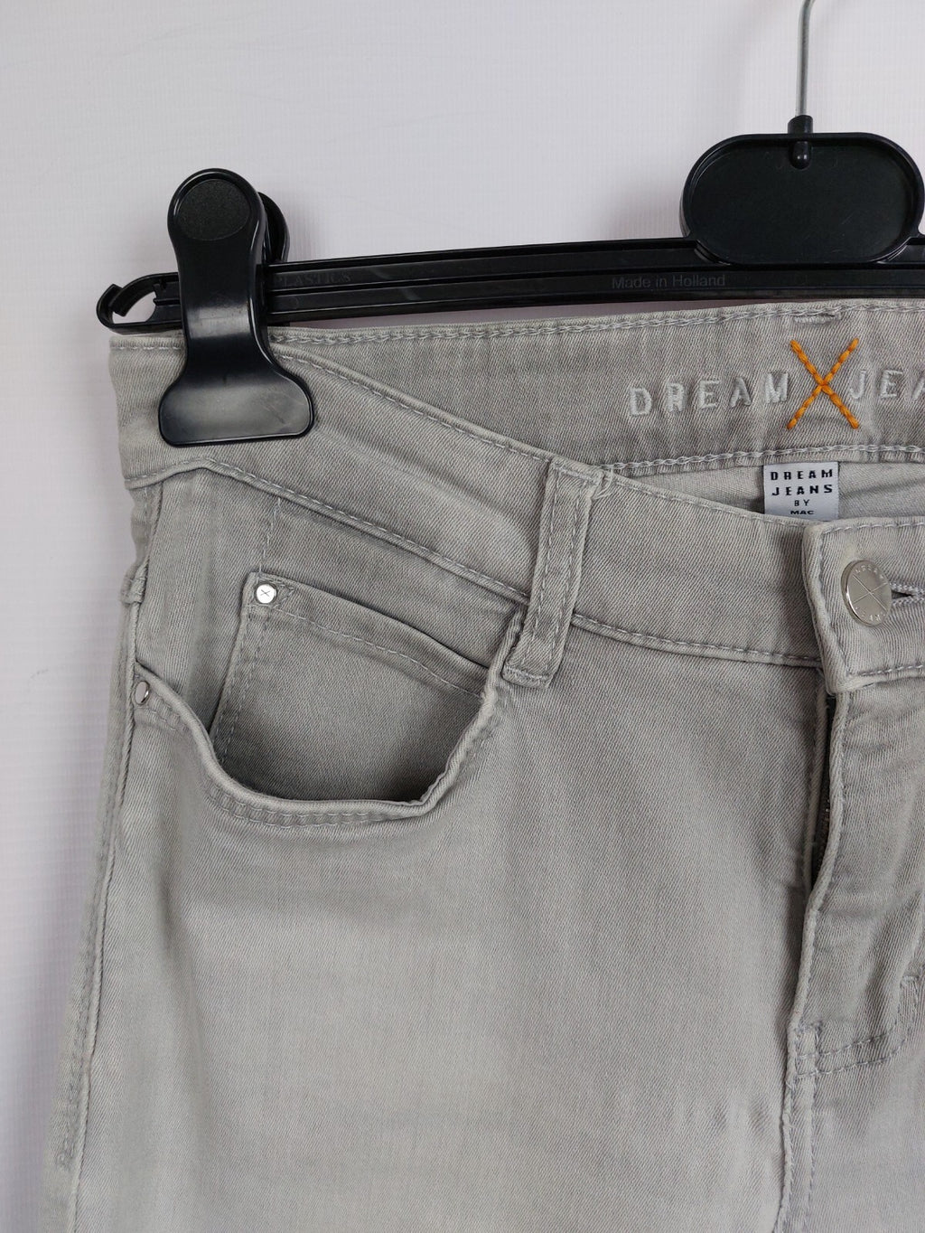 EK3702 Damen Hose von Mac Dream, hellgrau, Gr. 34/322