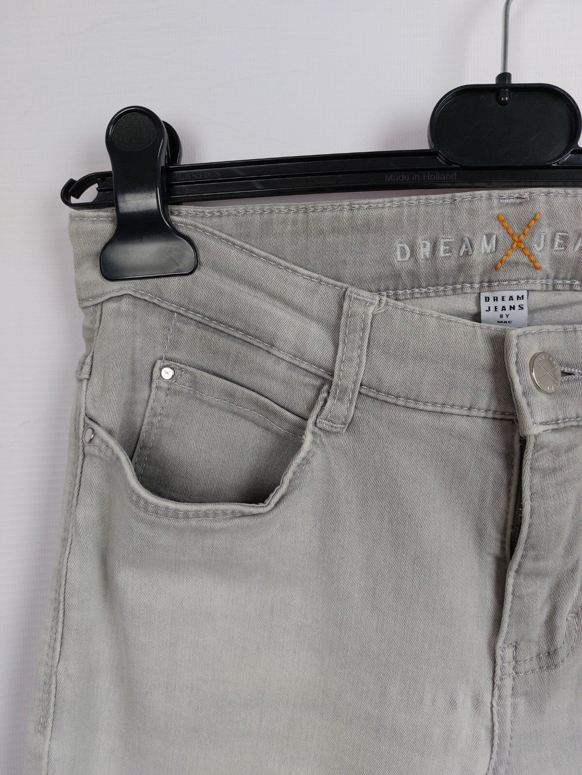EK3702 Damen Hose von Mac Dream, hellgrau, Gr. 34/322