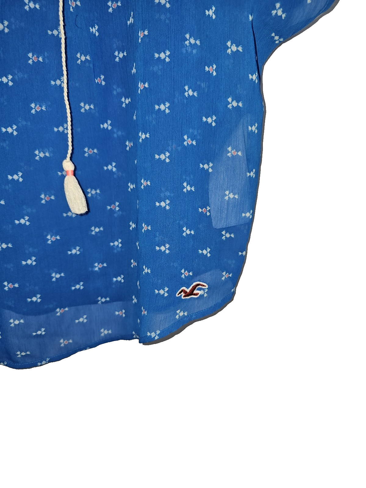 EK7990 Damen Bluse von Hollister, blau, Gr. S2