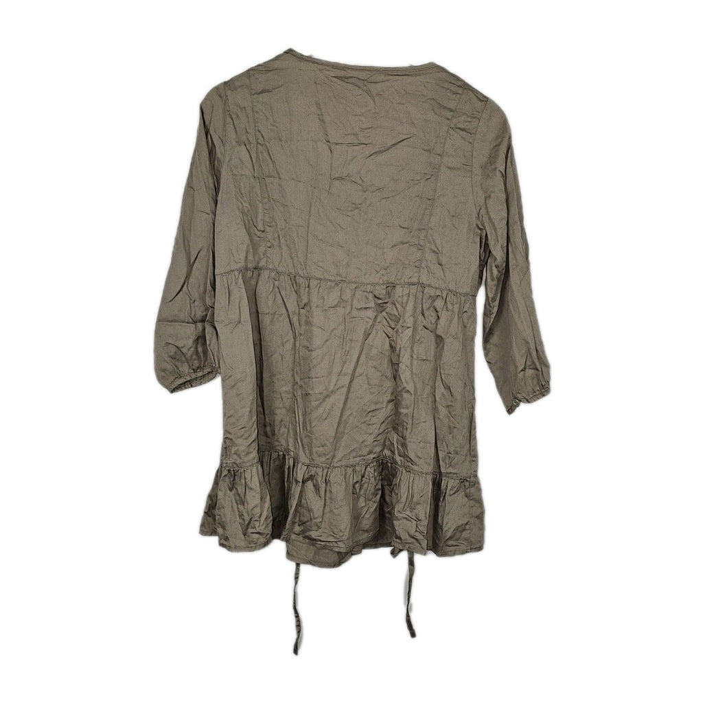 EK11291 Damen Bluse von AWG, Braun, Gr. M2