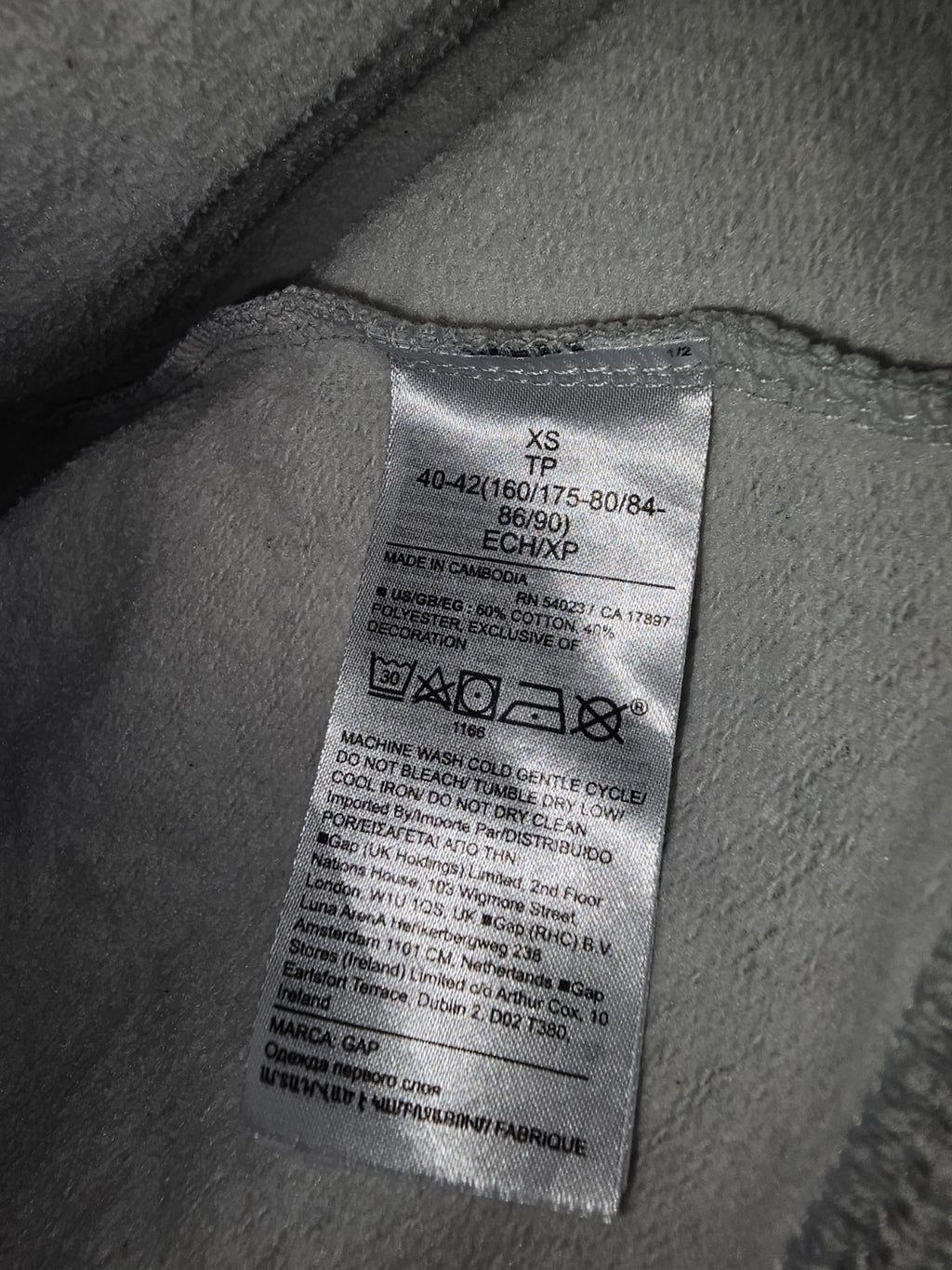 EK7980 Damen Strickjacke von GAP, grau, Gr.XS3