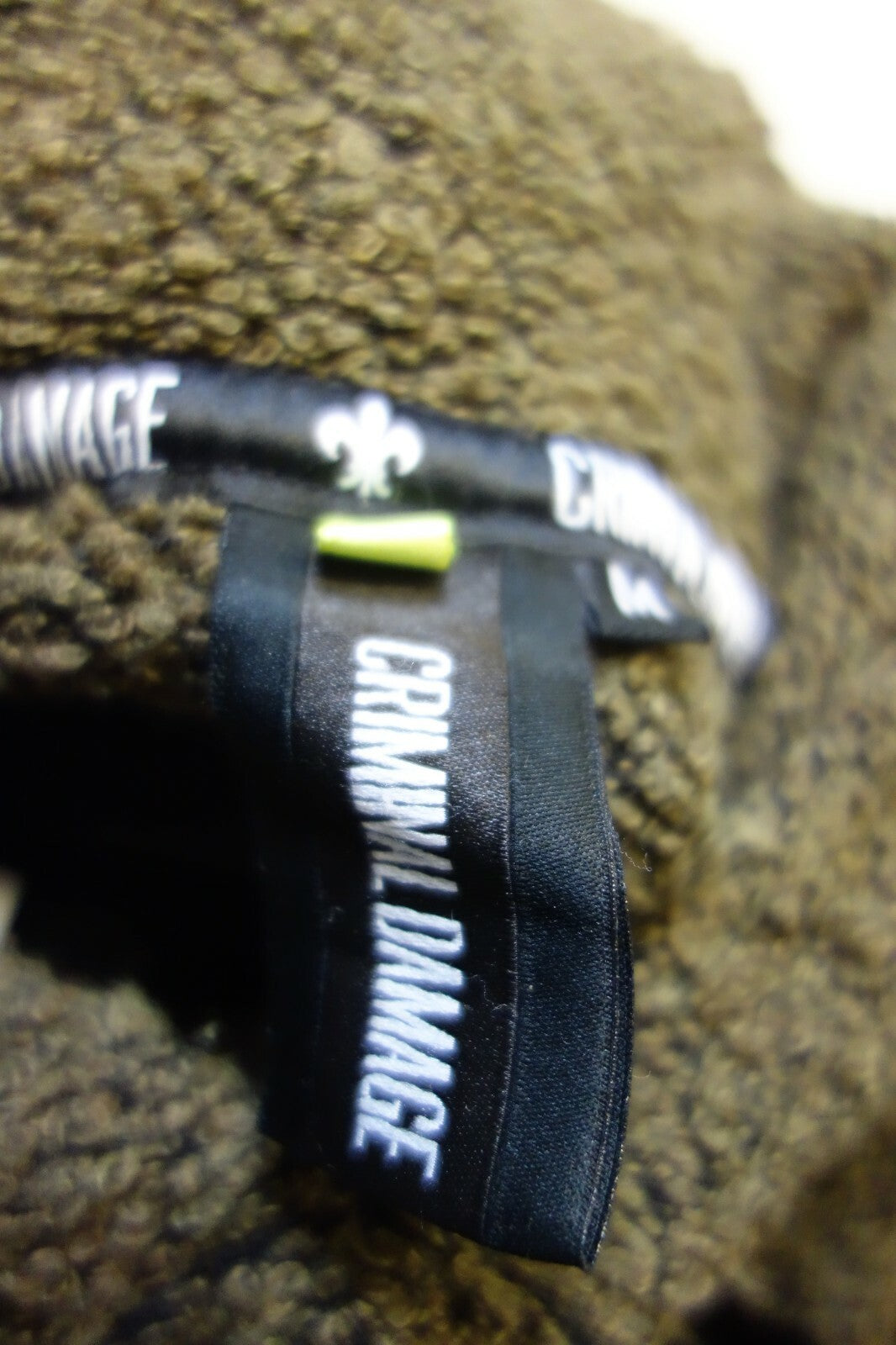 EK0723 Damen Kapuzenpullover von Criminal Damage, grün, M6