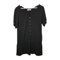 EK9415 Damen Kleid von Peter Luft, schwarz, Gr.L (Größentabelle) 0