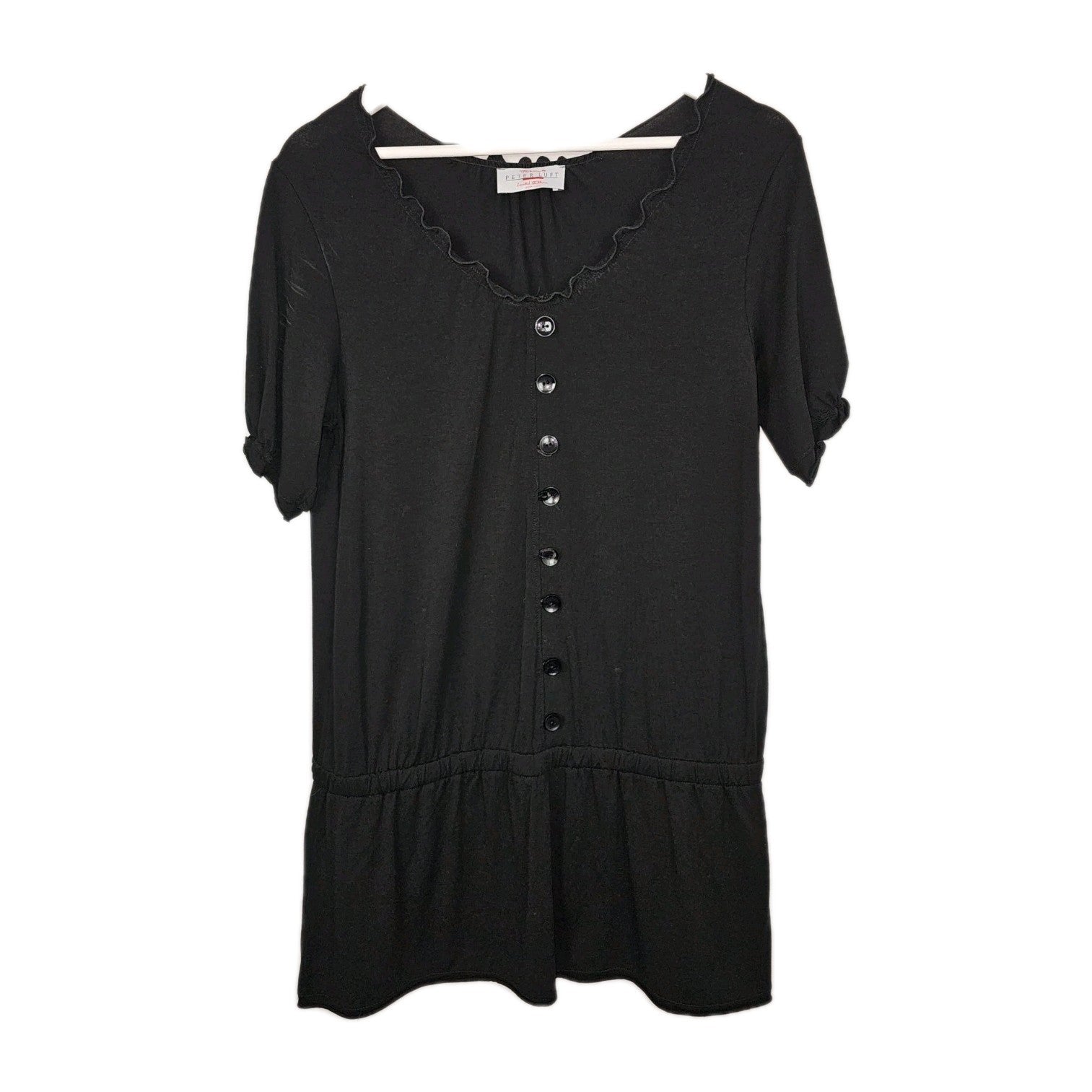 EK9415 Damen Kleid von Peter Luft, schwarz, Gr.L (Größentabelle) 0