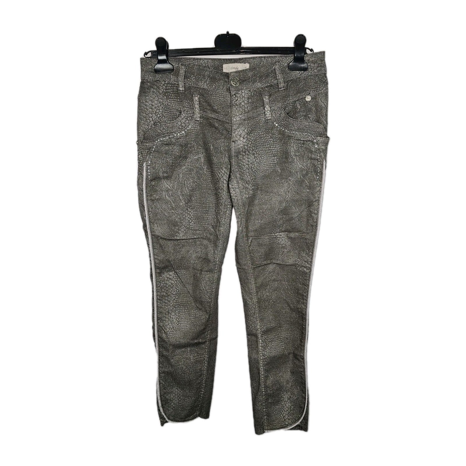 EK11166 Damen Jeans von Trendy, grau, Gr.400