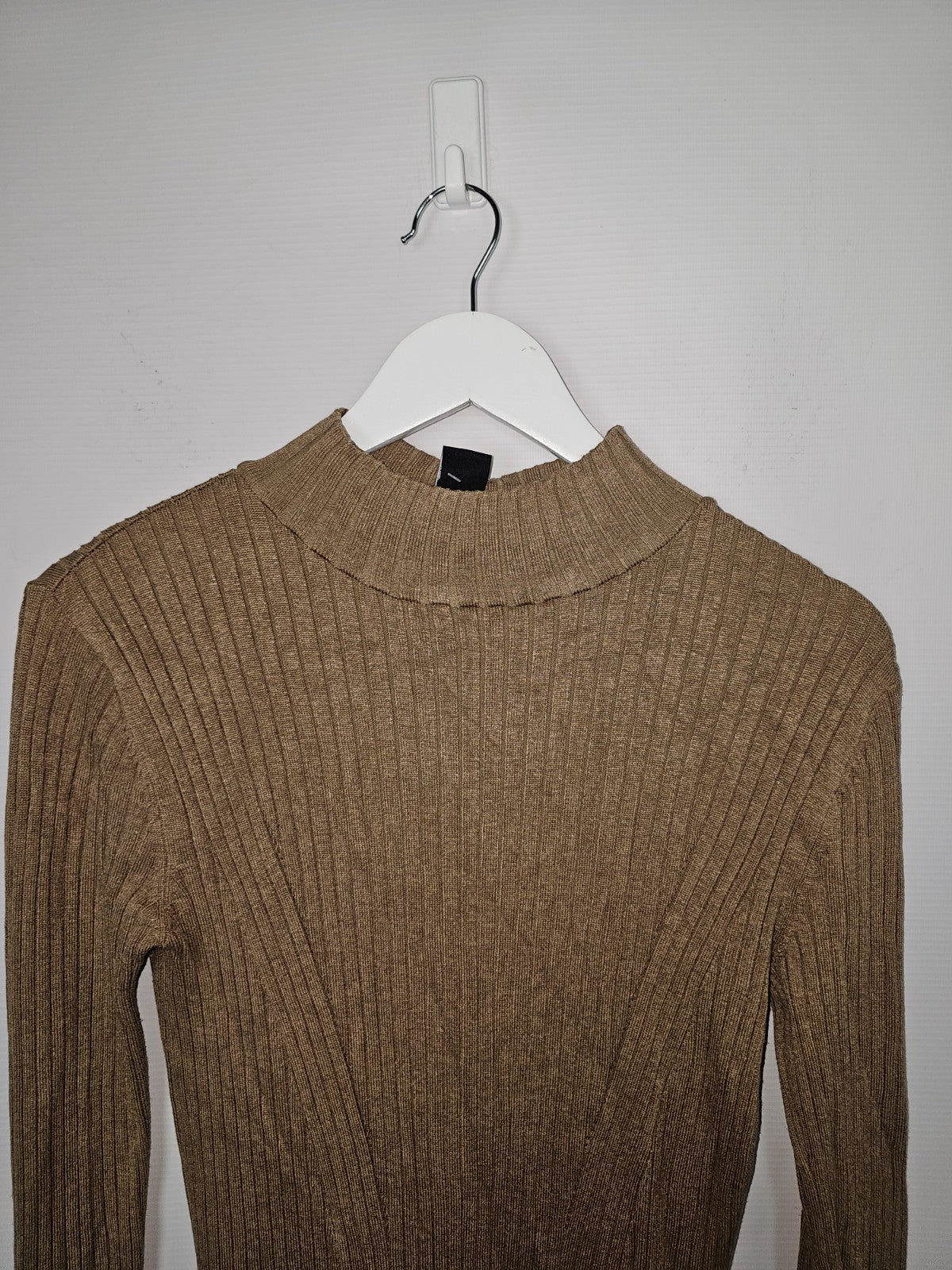EK8962 Damen Rollkragenpullover von Up2Fashion,  Braun, Gr. S1