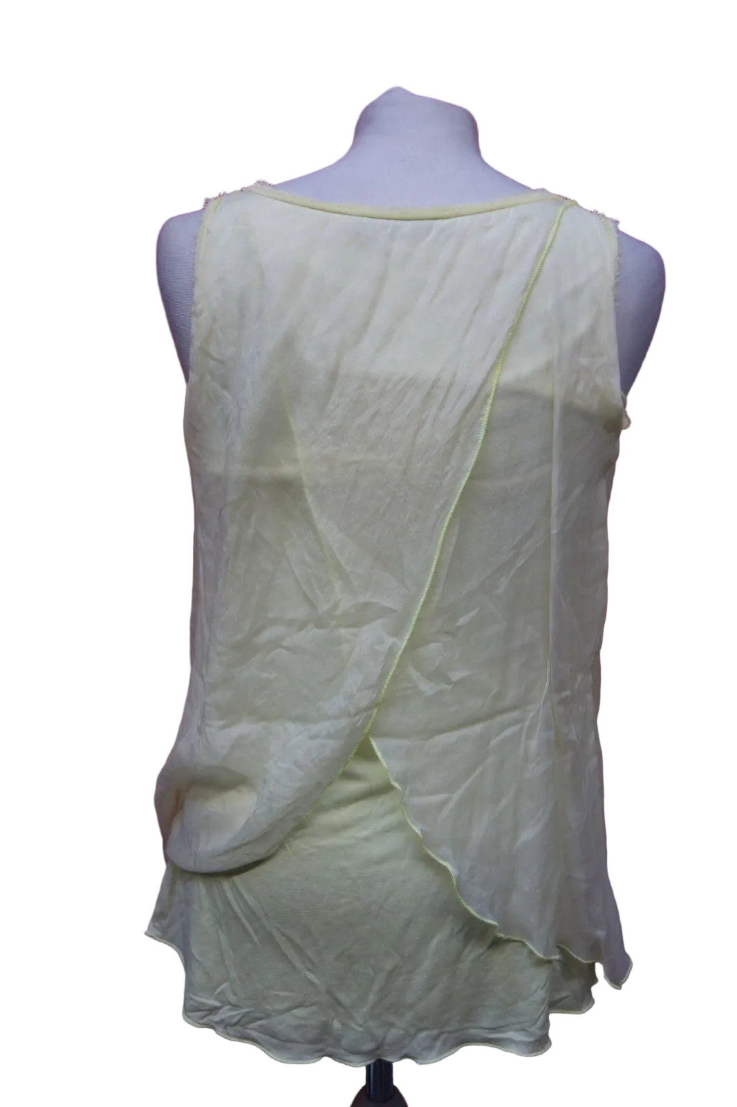 EK0031 Damen Top von Hallhuber, gelb in S2