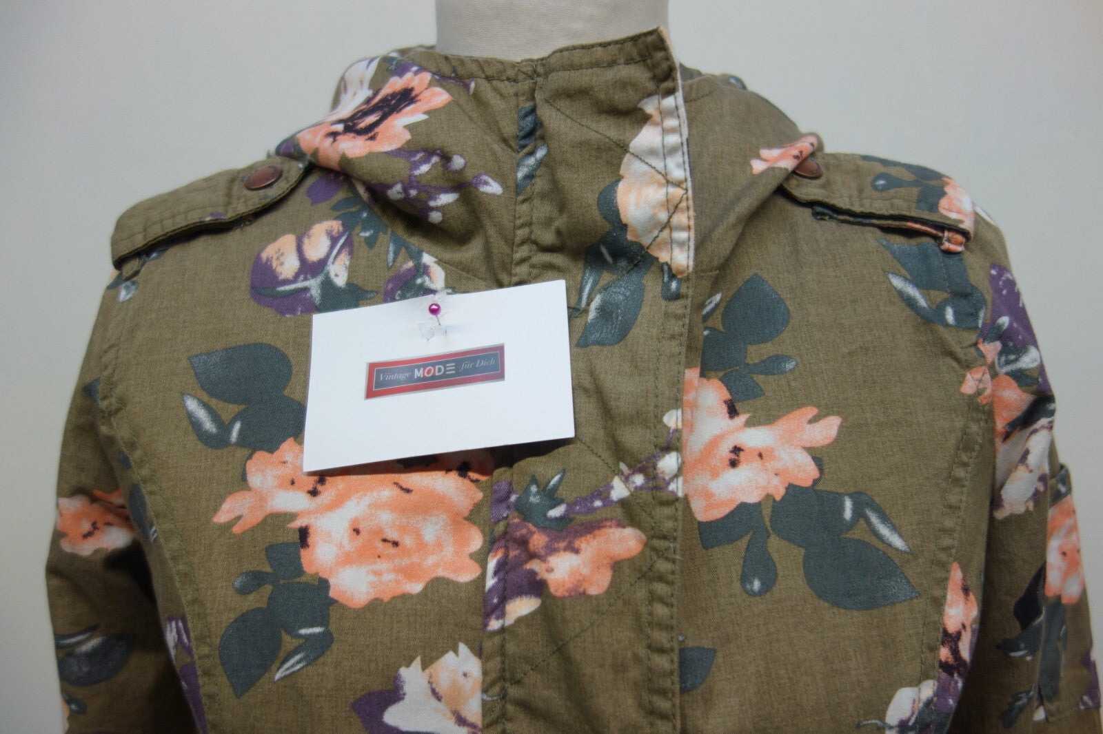 EK3139 Damen leichte Jacke von My Hailys, grün, Gr. XS1