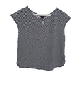 EK8380 Damen Bluse von Tom Tailor, Blau/weiß, Gr. XS0