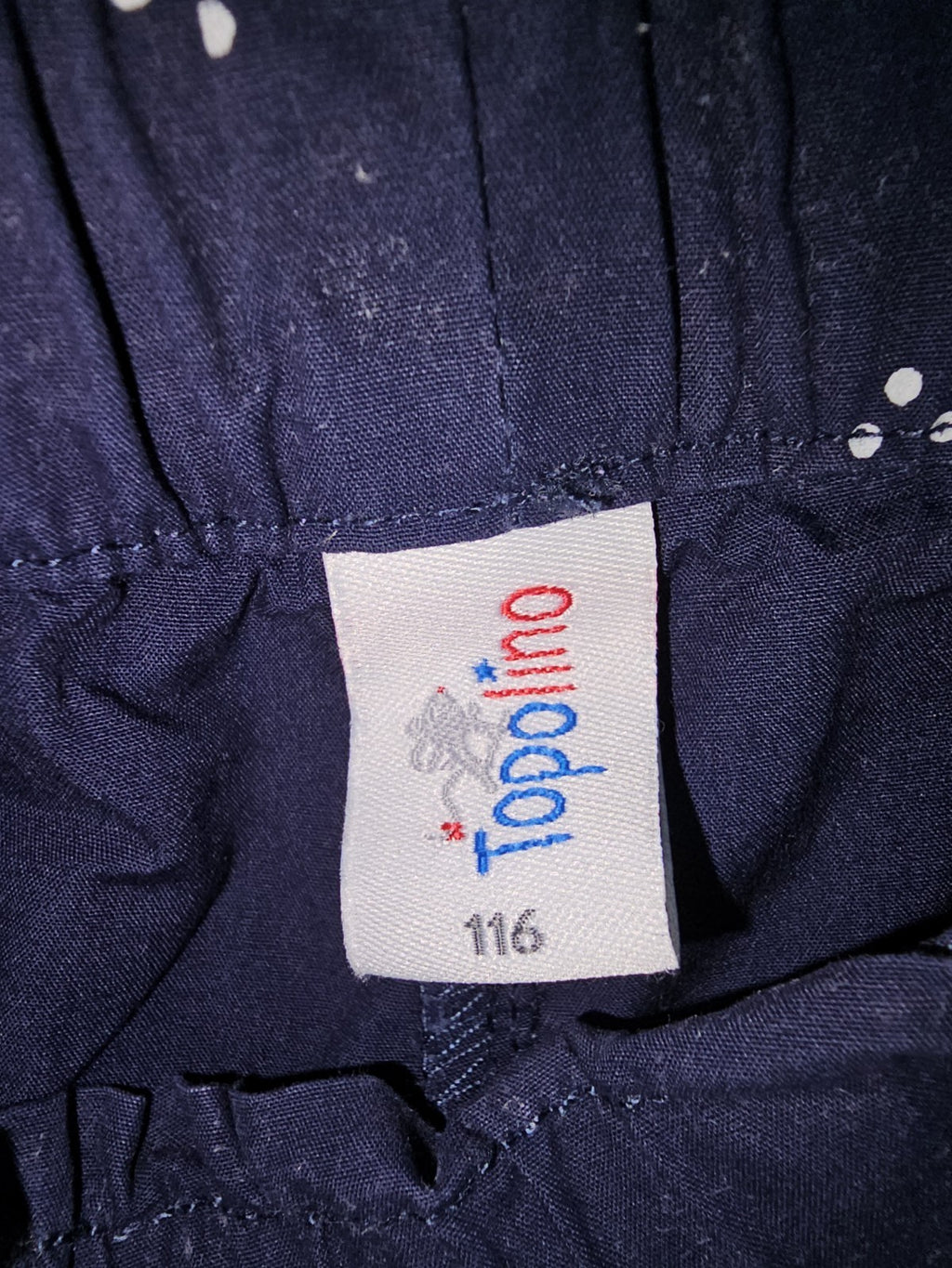 EK10734 Mädchen Shorts von Topolino, blau, Gr.1163