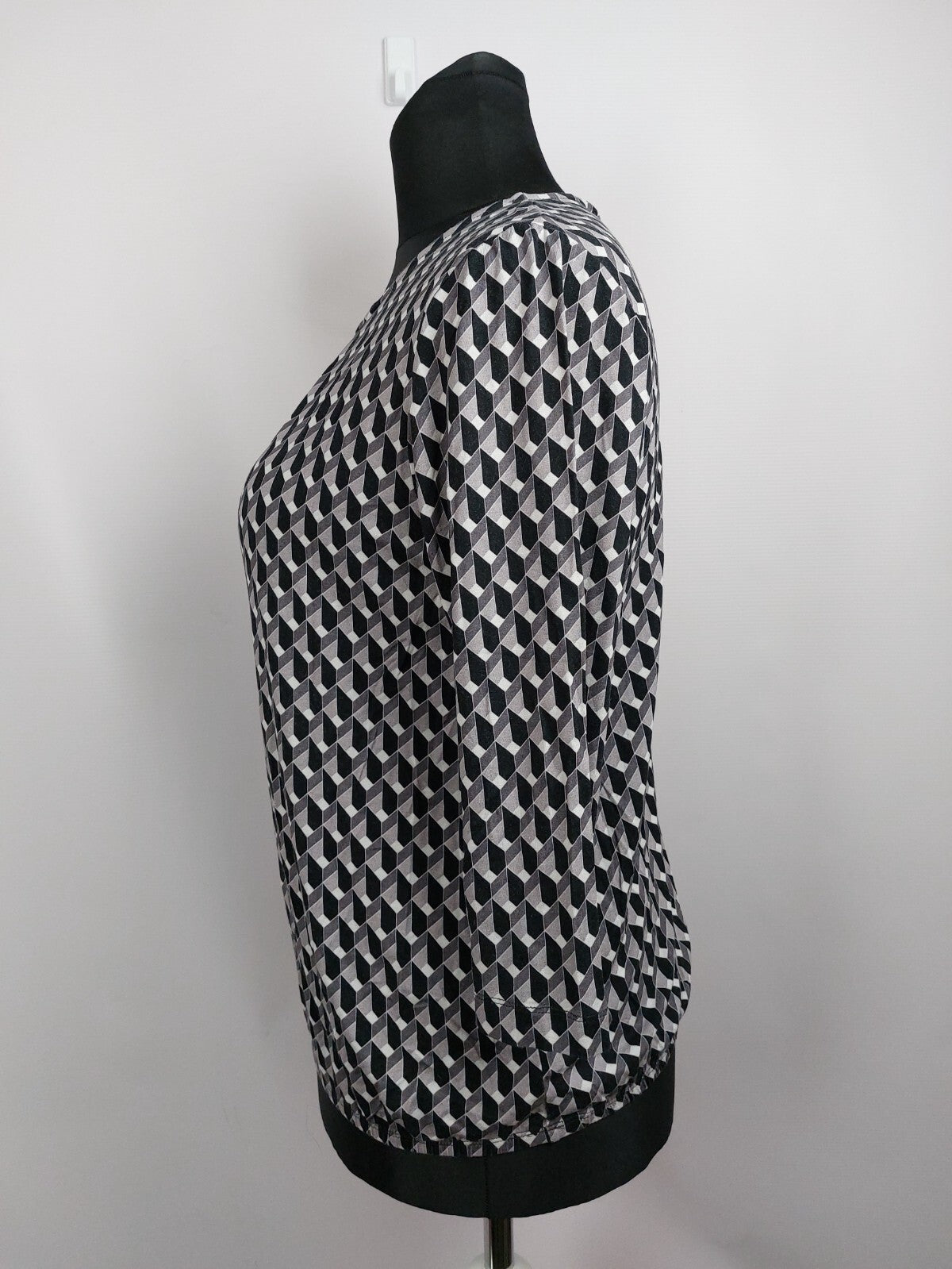 EK4673 Damen Shirt von Rabe, grau-schwarz-weiß, Gr.422