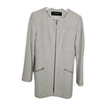 EK9193 Damen Mantel von Zara, Beige, Gr. L0