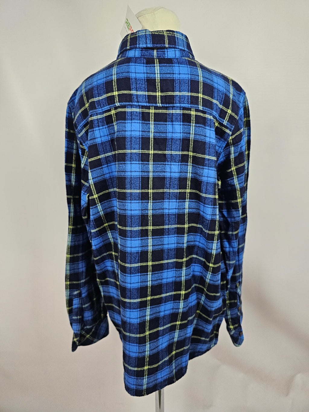 EK5609 Jungen Hemd von H&M, blau kariert, Gr. 1643