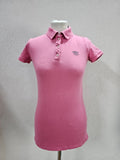 EK4733 Damen Poloshirt von Hilfiger DENIM, Rosa, Gr.:s0