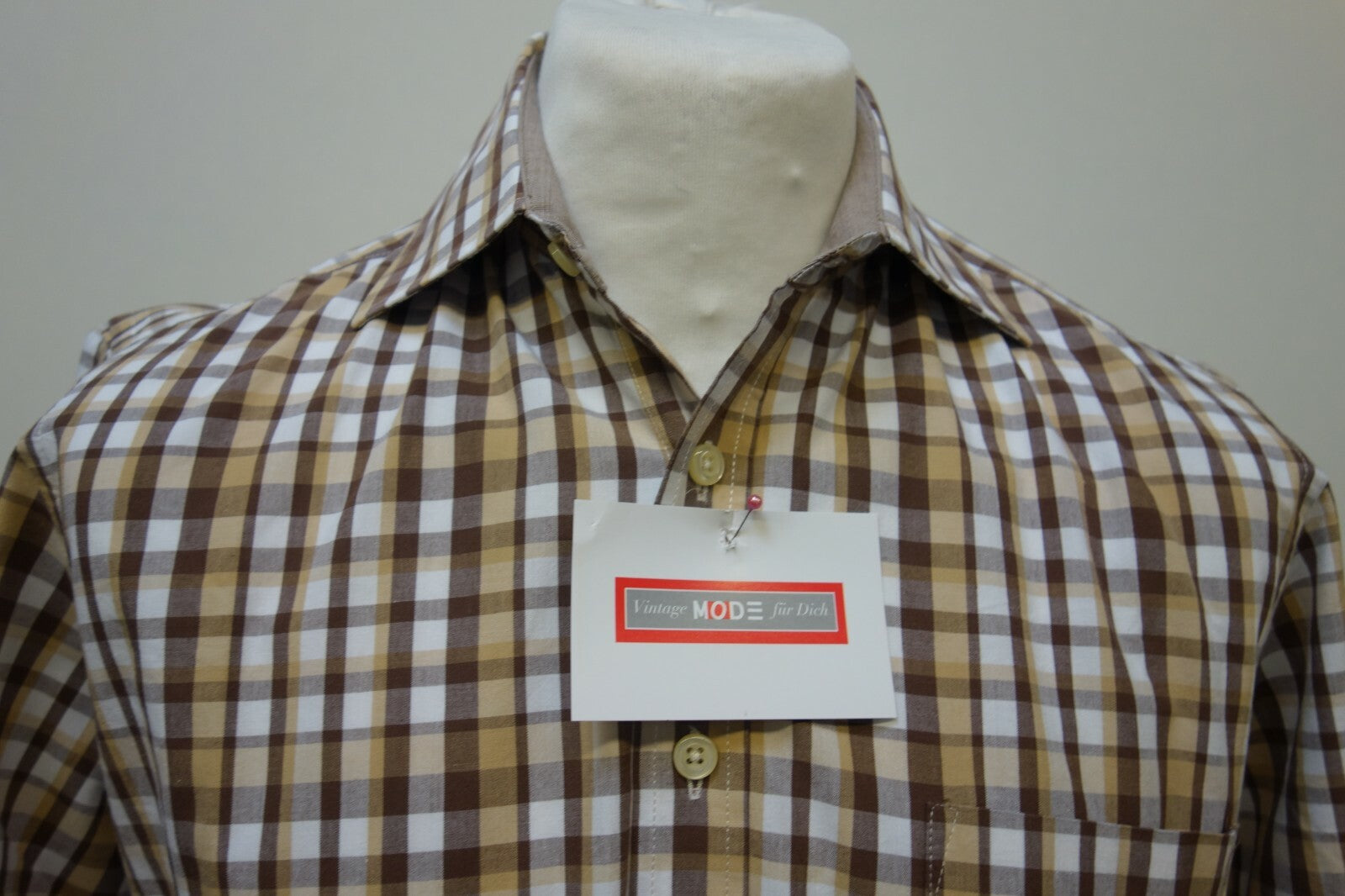 EK0694 Herren Hemd von Bexleys, kariert, M1