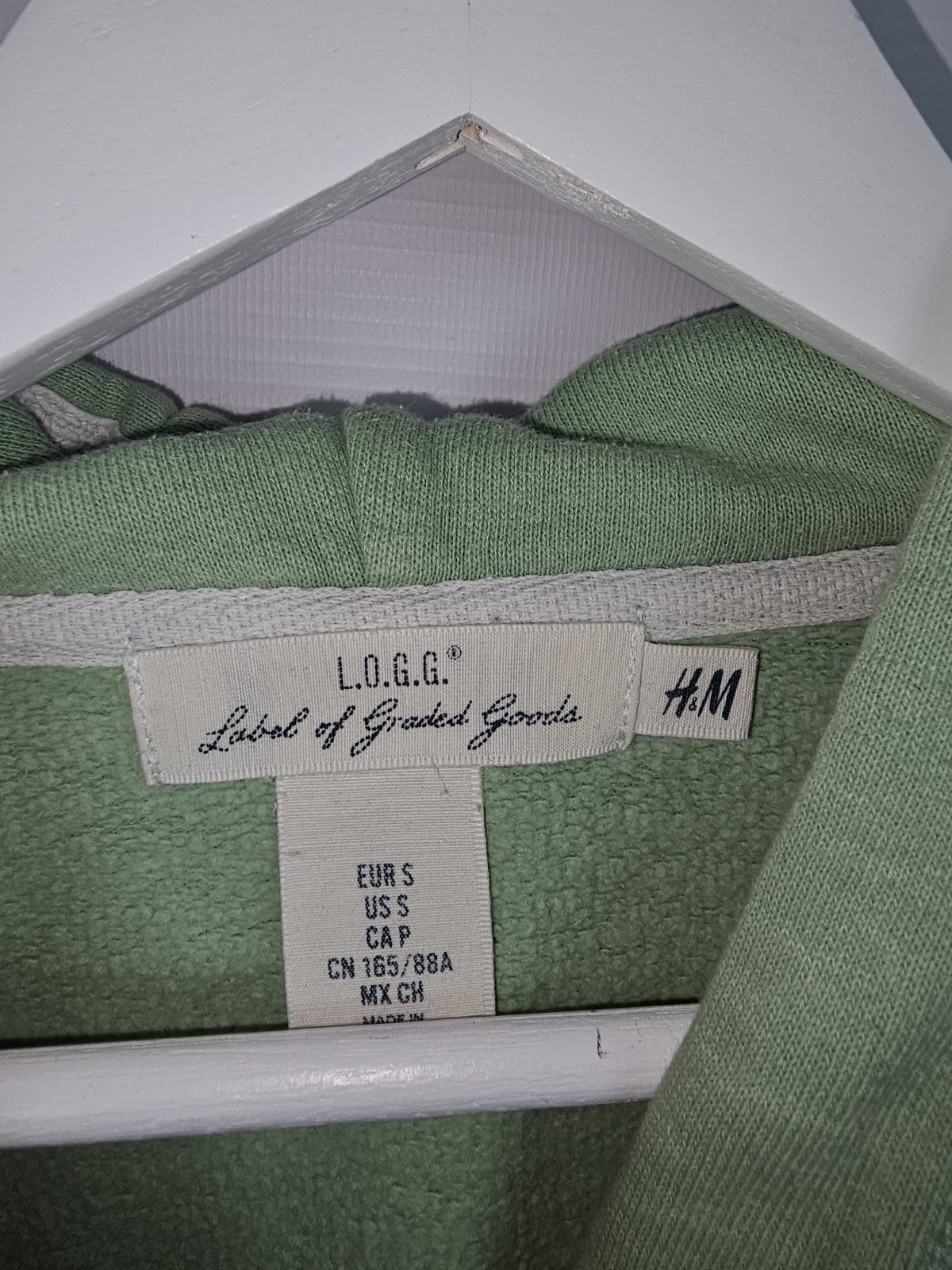EK7896 Herren Pullover von H&M,  Grün, Gr. S2