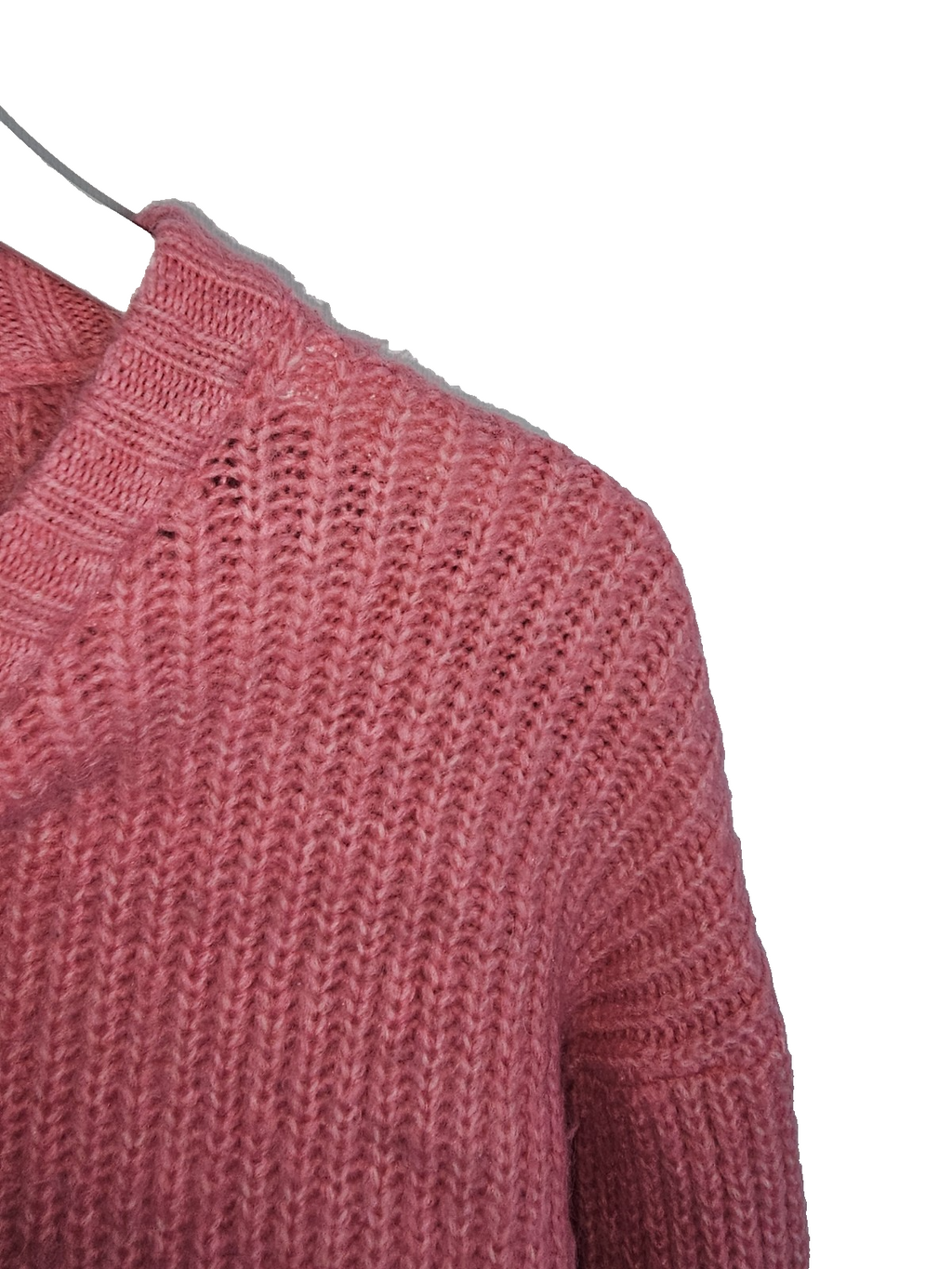 EK7526 Damen Strickpullover von New Yorker, Pink, Gr. XS3