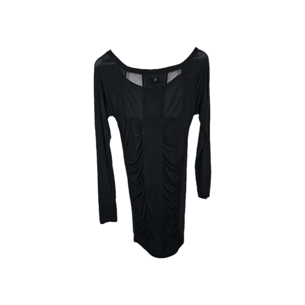 EK10655 Damen Kleid Khuyo Gr.M Schwarz Brustumfang 31cm Länge 62cm2