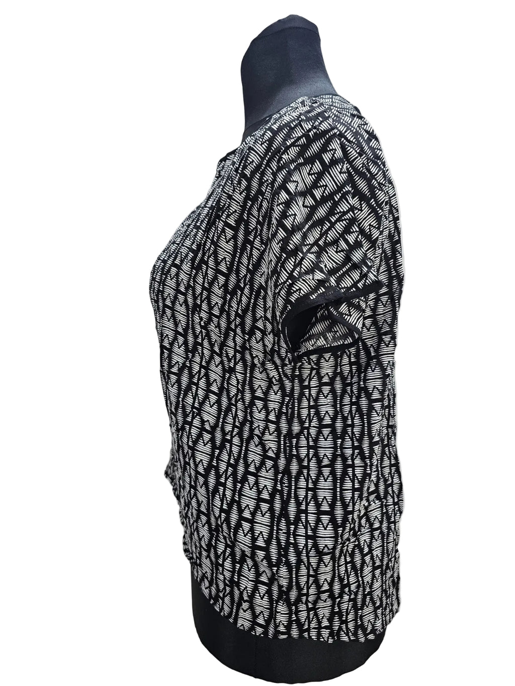 EK4431 Damen Bluse von Yessica, schwarz-weiß, Gr.462
