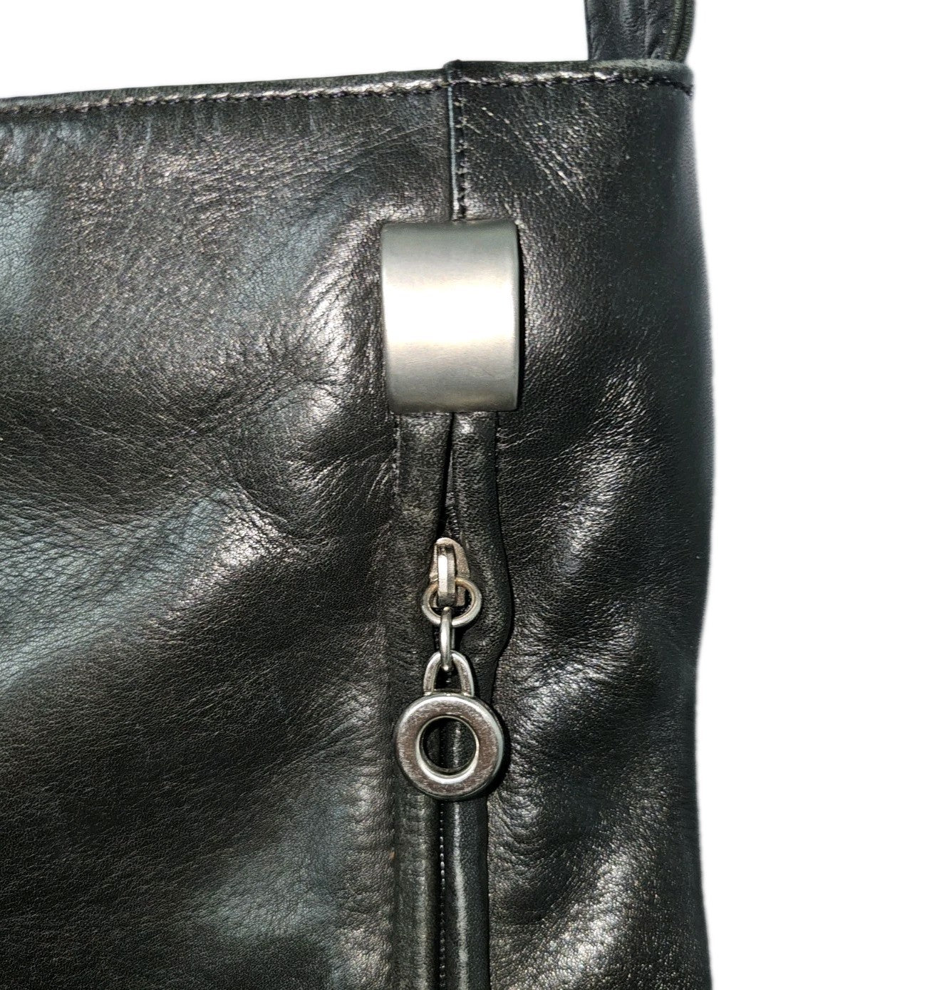 EK5696 Damen Tasche, schwarz, Mittelgroß2