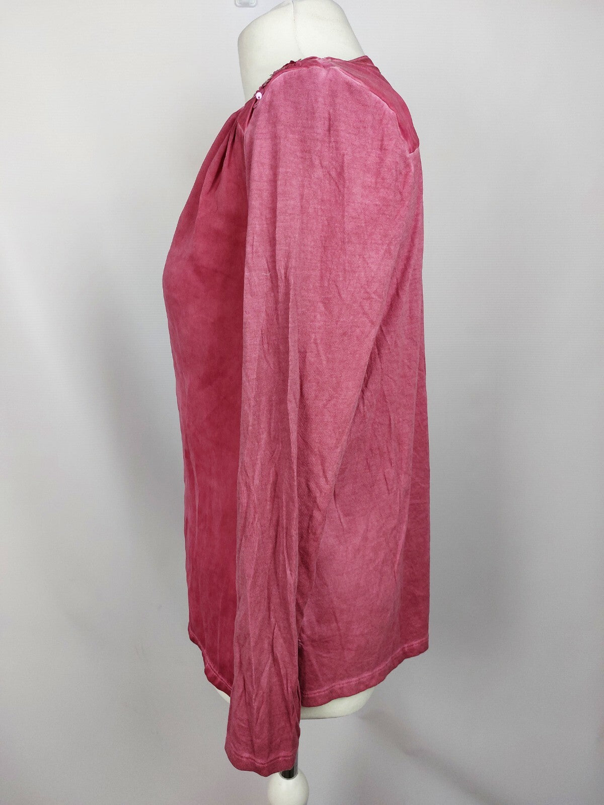 EK4978 Damen Bluse von Tom Tailor, granatapfelrot, Gr. S4