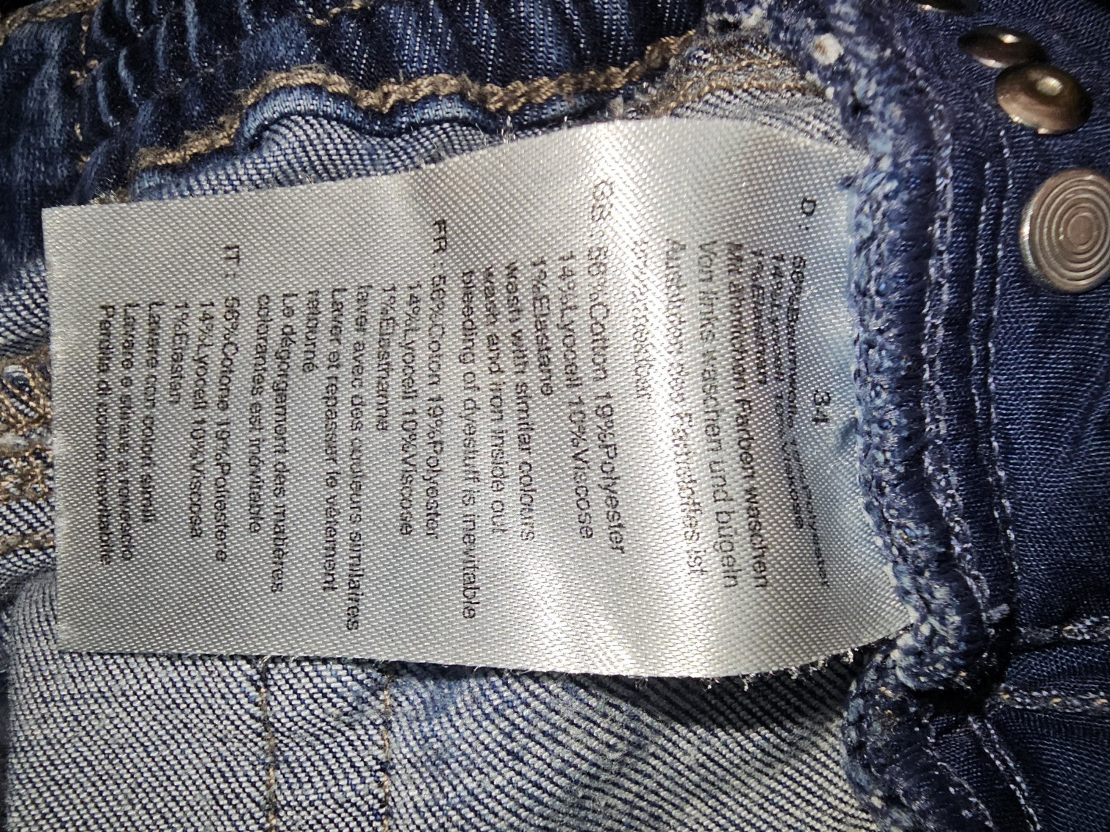 EK9925 Damen Jeans von Pfeffinger, blau, Gr.345