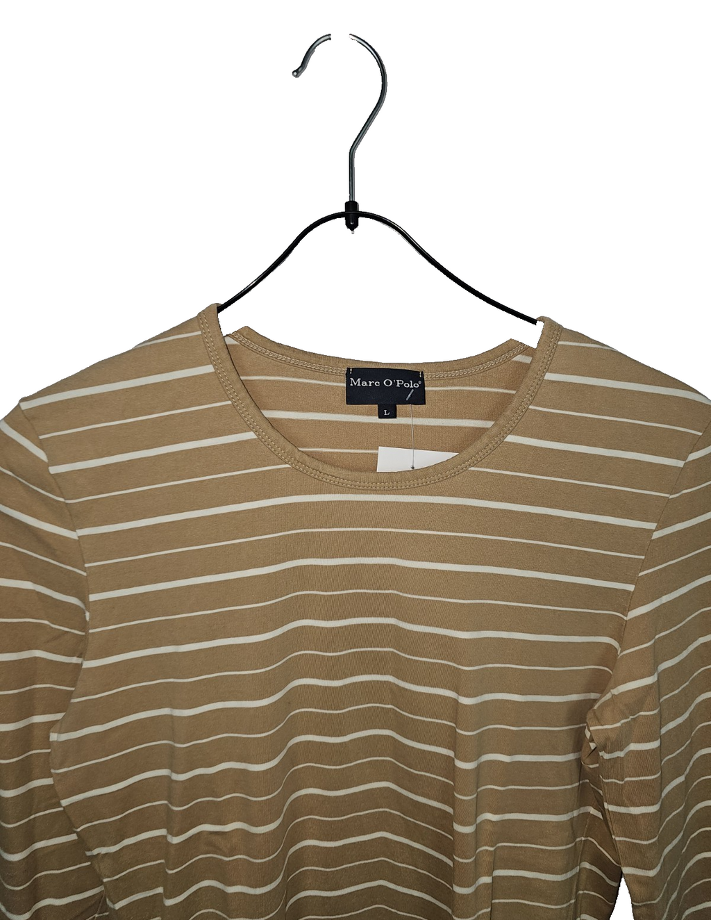 EK7566 Damen Langarmshirt von Marc O'Polo, beige, Gr.L1