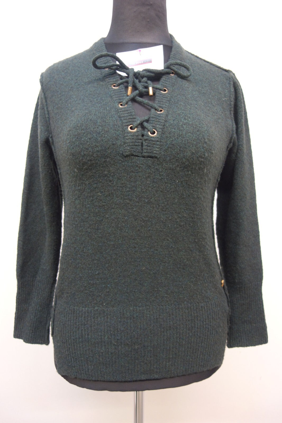 EK0587 Damen Pullover von Khujo, grün, Gr. M0