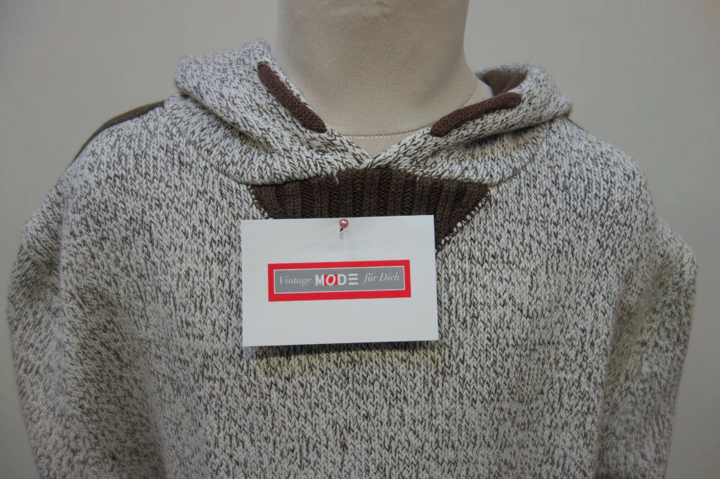 EK1025 Damen Pullover von Tom Tailor, weiß-braun, Gr. S1
