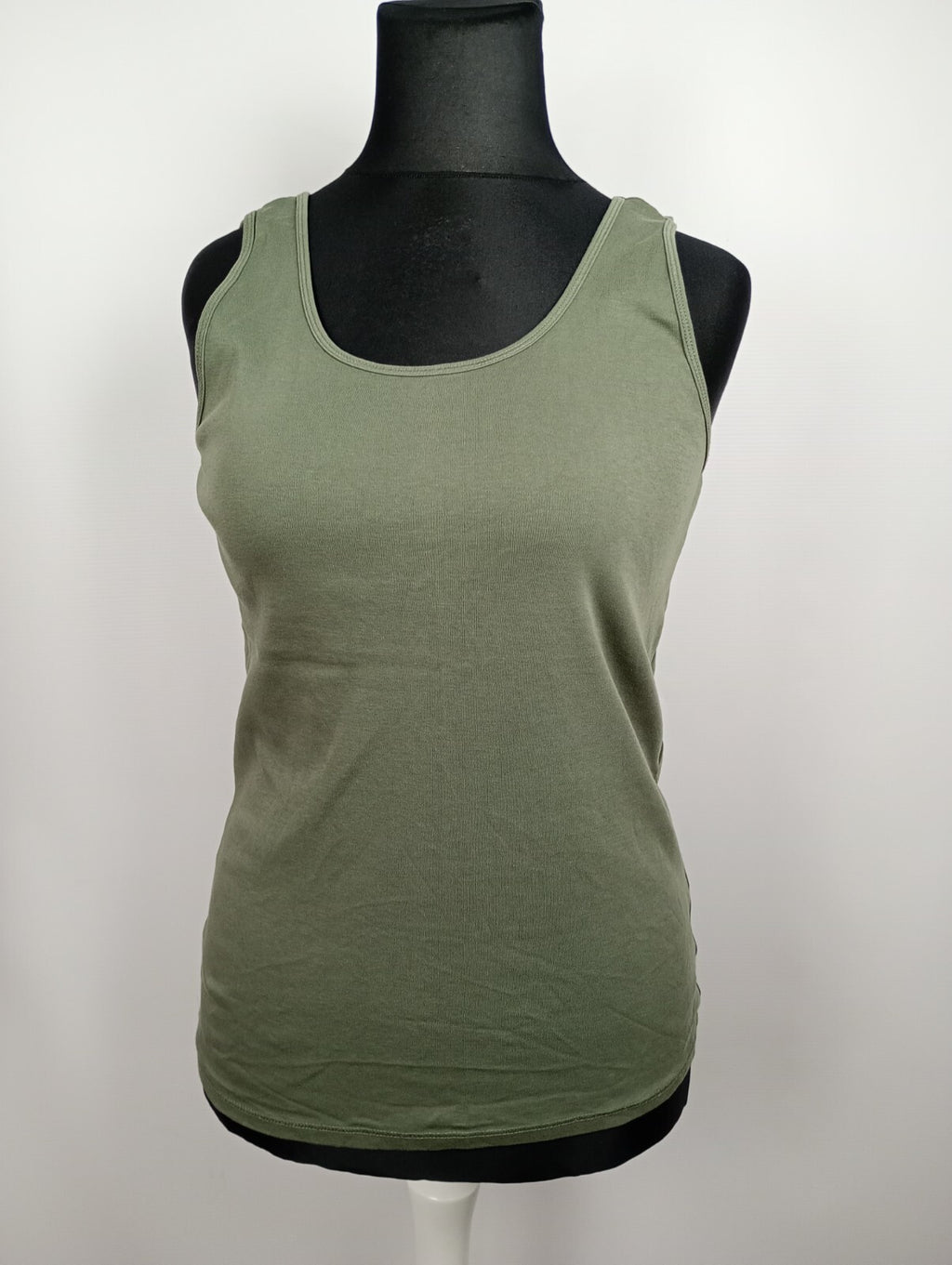 EK5253 Damen Tanktop von Cecil, grüngrau, Gr. XL0
