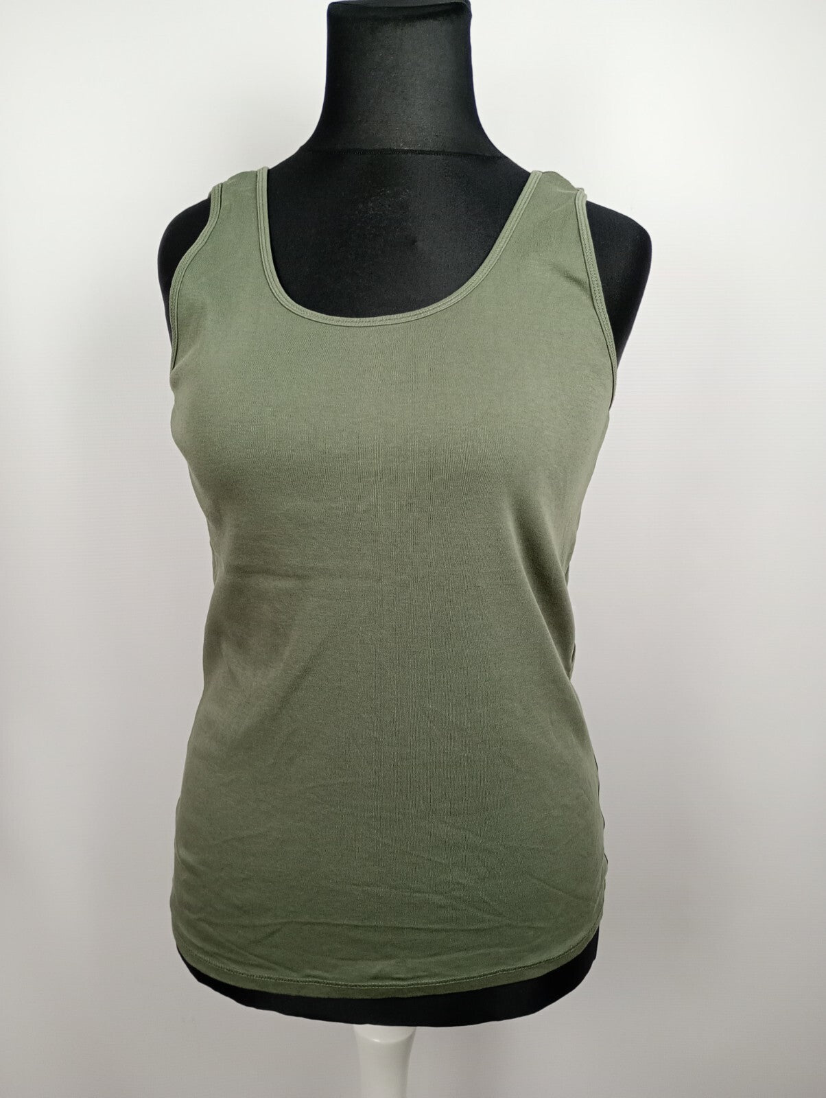 EK5253 Damen Tanktop von Cecil, grüngrau, Gr. XL0