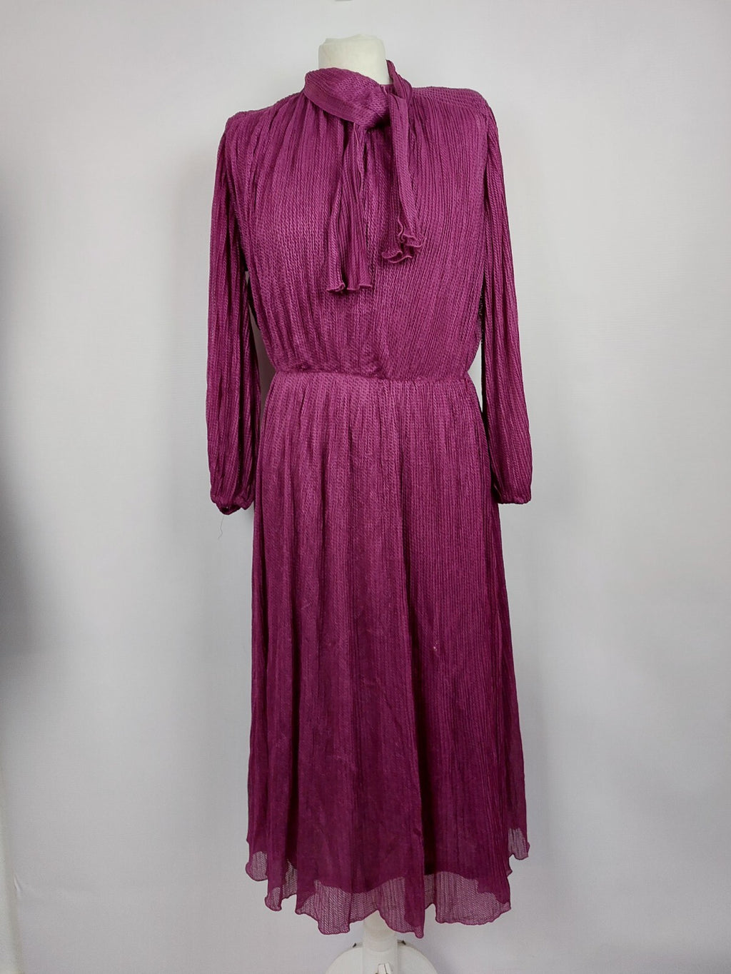 EK2486 Lila Schluppenkleid von FINK für Damen, Gr. 400