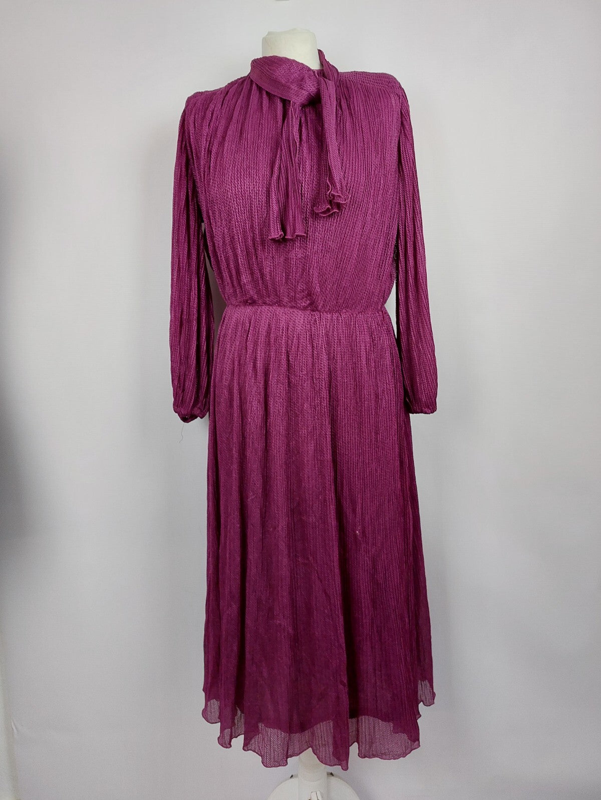 EK2486 Lila Schluppenkleid von FINK für Damen, Gr. 400