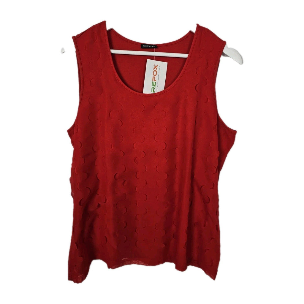 EK194 Damen Bluse von Gerry Weber, Rot, Gr. 420