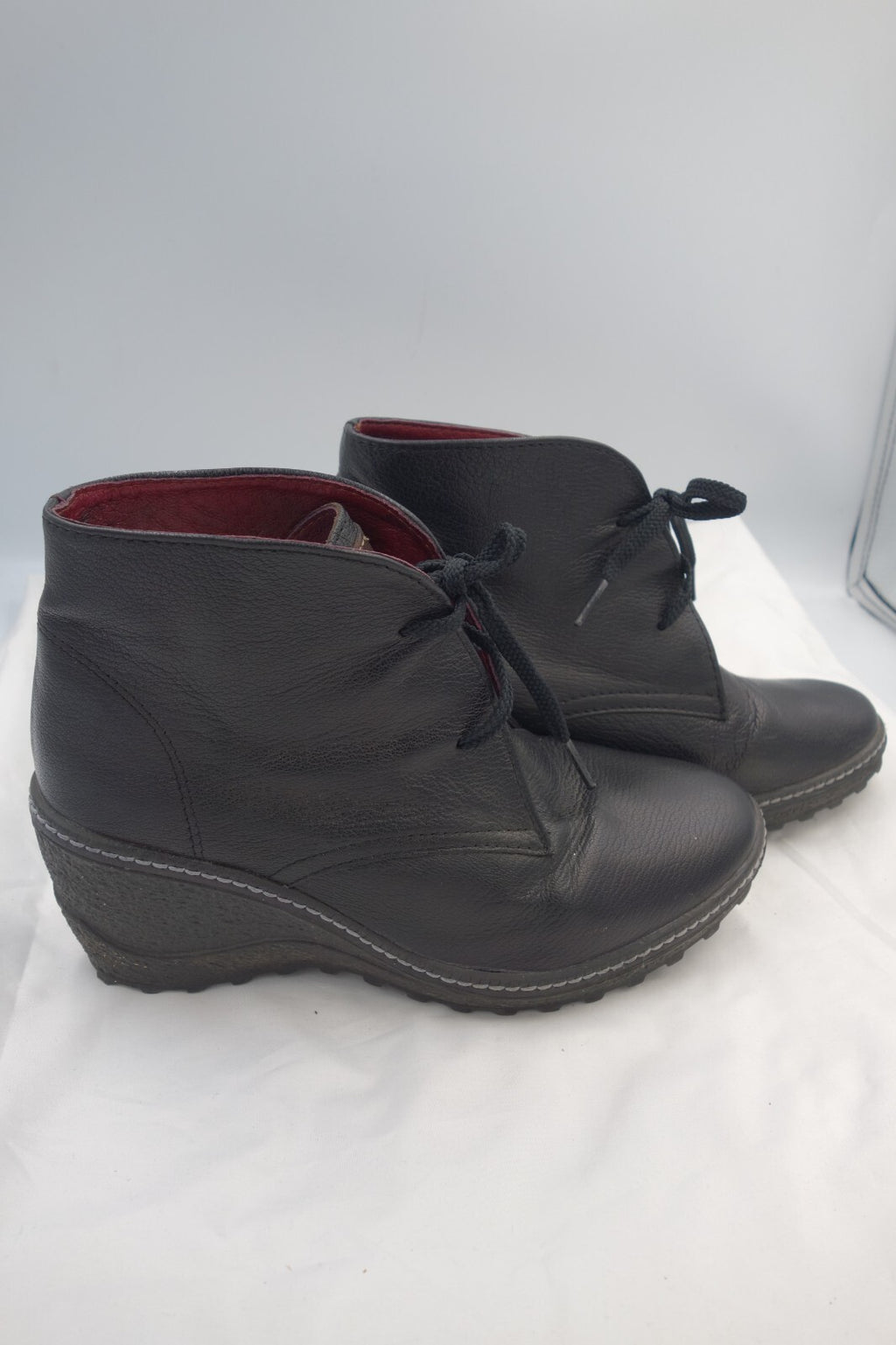 ES0392 Damen Stiefeletten von wojas, schwarz, Gr. 362