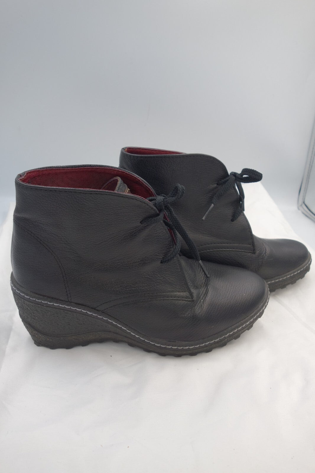 ES0392 Damen Stiefeletten von wojas, schwarz, Gr. 362