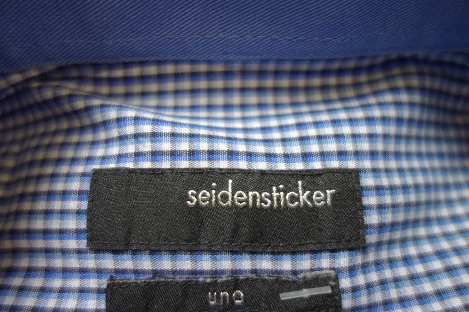 EK1915 Herren Hemd von Seidensticker, kariert, Gr. 395