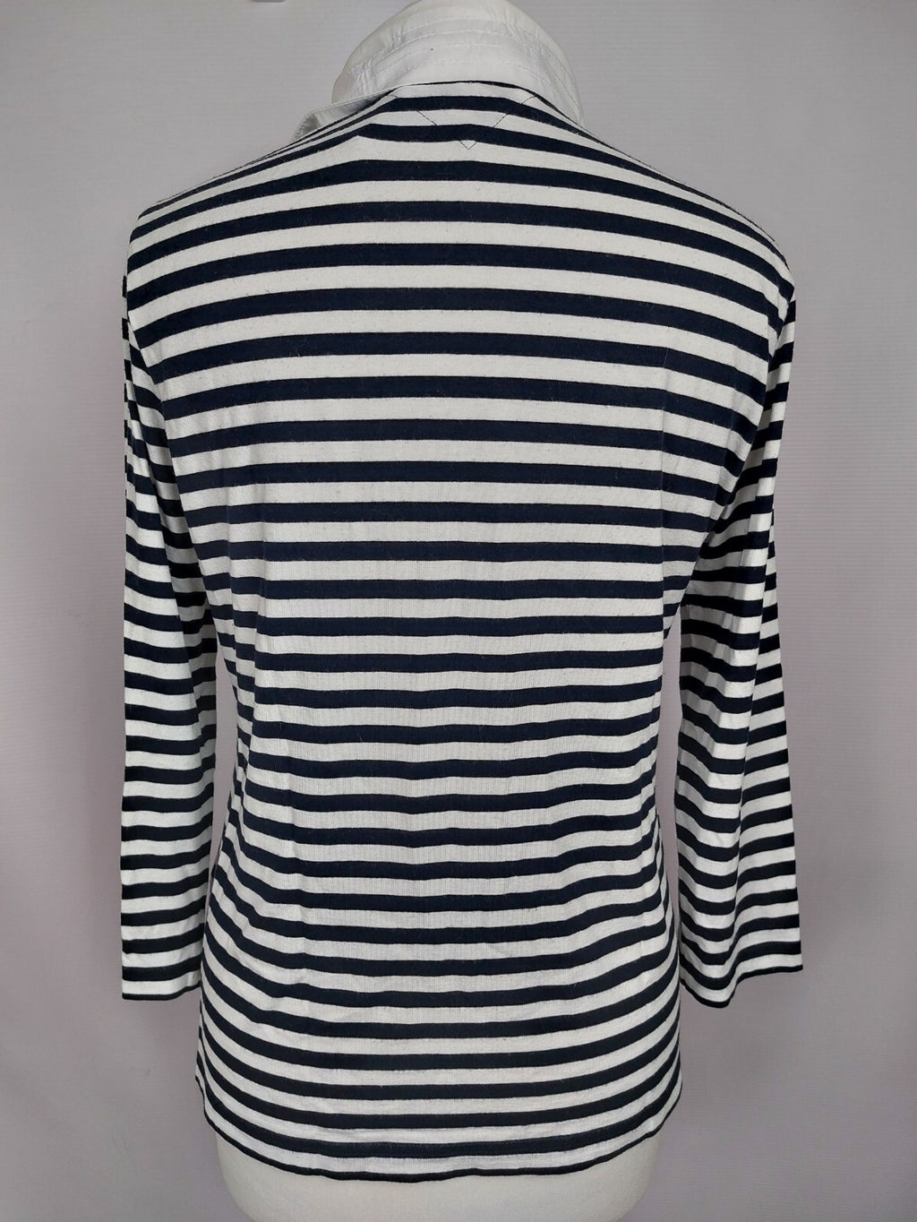 EK4873 Damen Shirt von Rabe, schwarz/weiß gestreift, Gr. 384