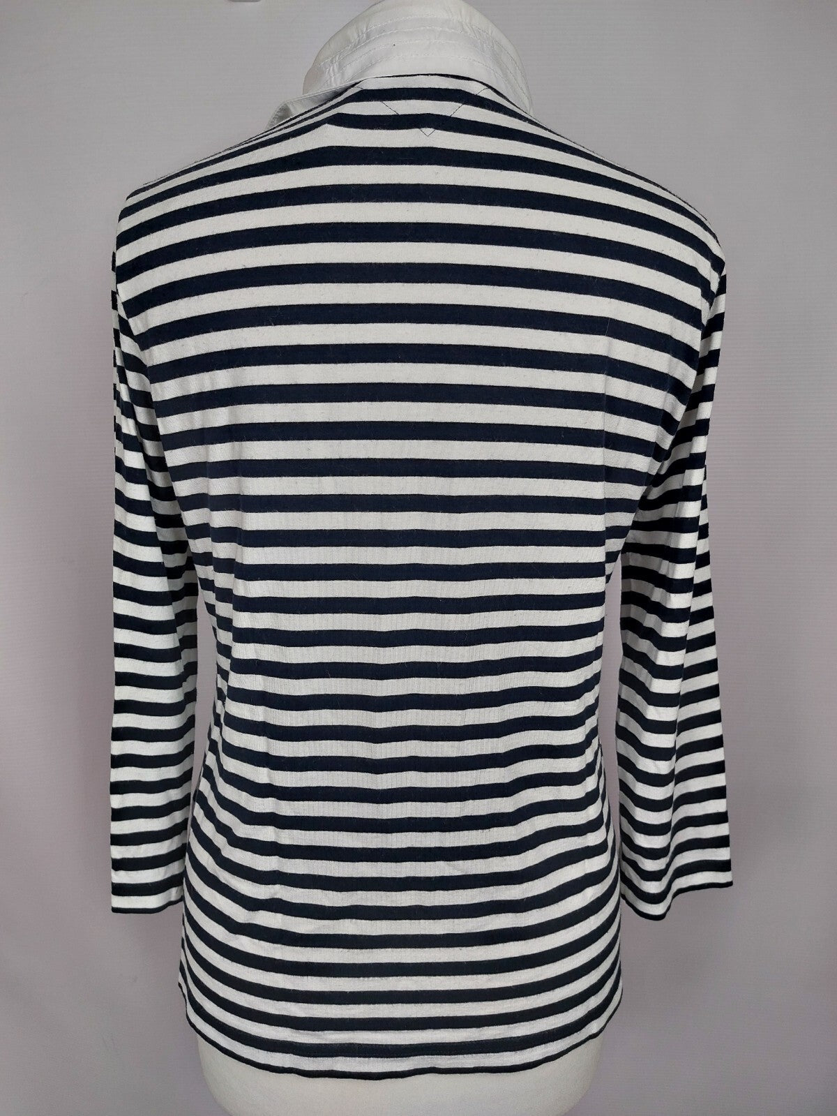 EK4873 Damen Shirt von Rabe, schwarz/weiß gestreift, Gr. 384