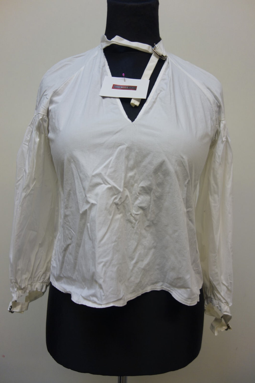 EK2562 Damen Bluse von zara Trafaluc, weiß, Gr. S0