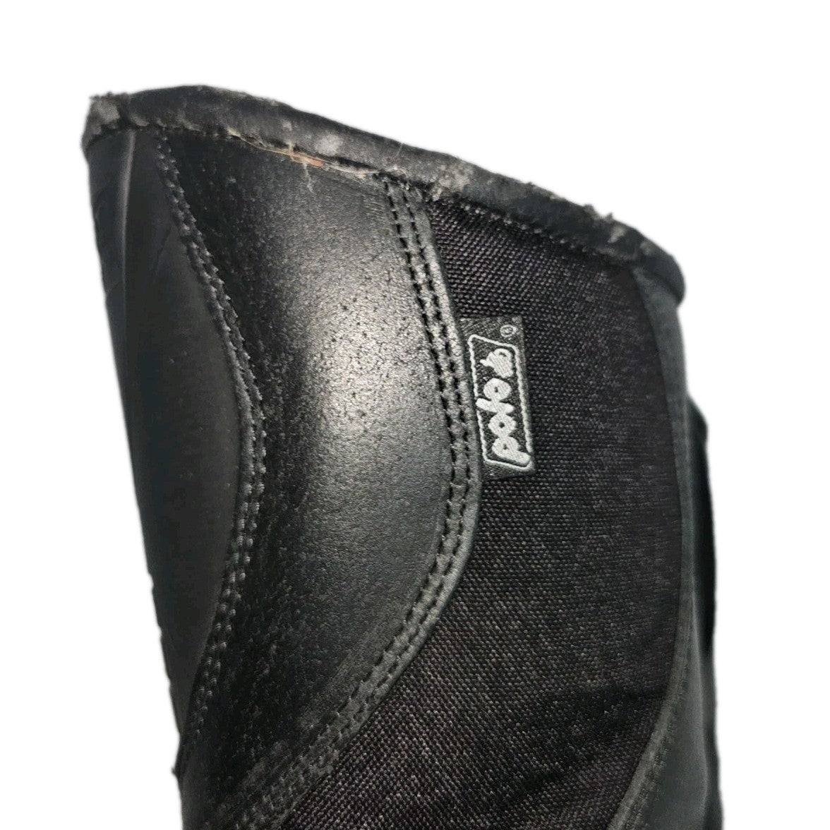 ES773 Damen Motorradastiefel von Premium Polo-Tex, schwarz, Gr.397